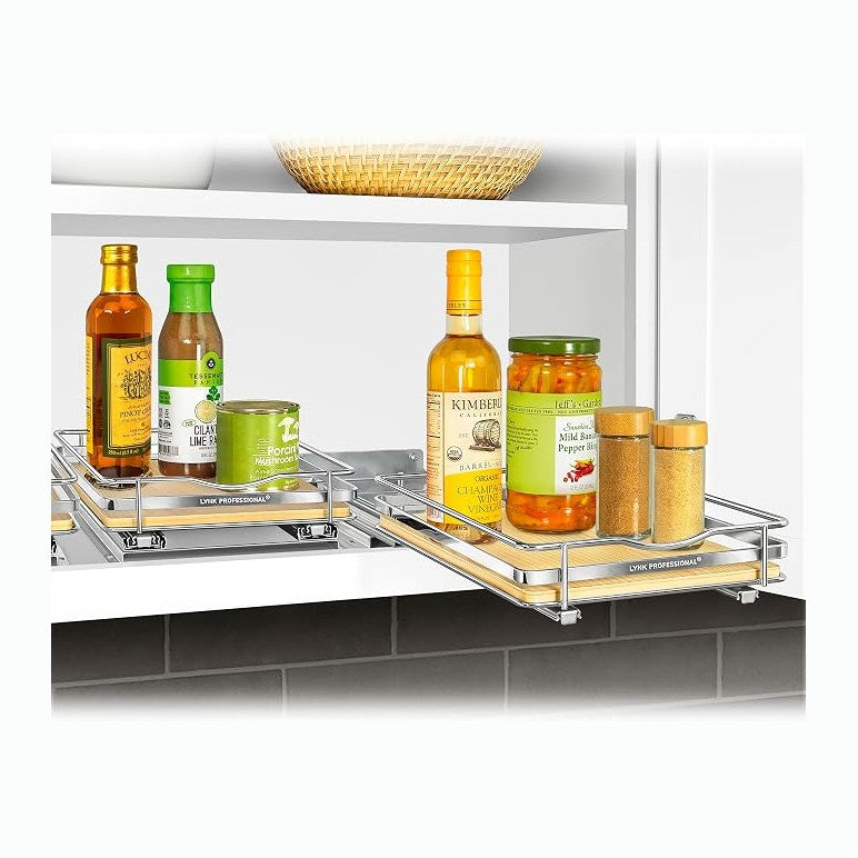 LYNK PROFESSIONAL® Élite™ Pull Out Spice Rack Organizer