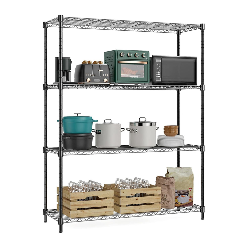M MZG 5-Shelf Storage Shelves,Wire Shelving Heavy Duty Metal Storage Shelving...