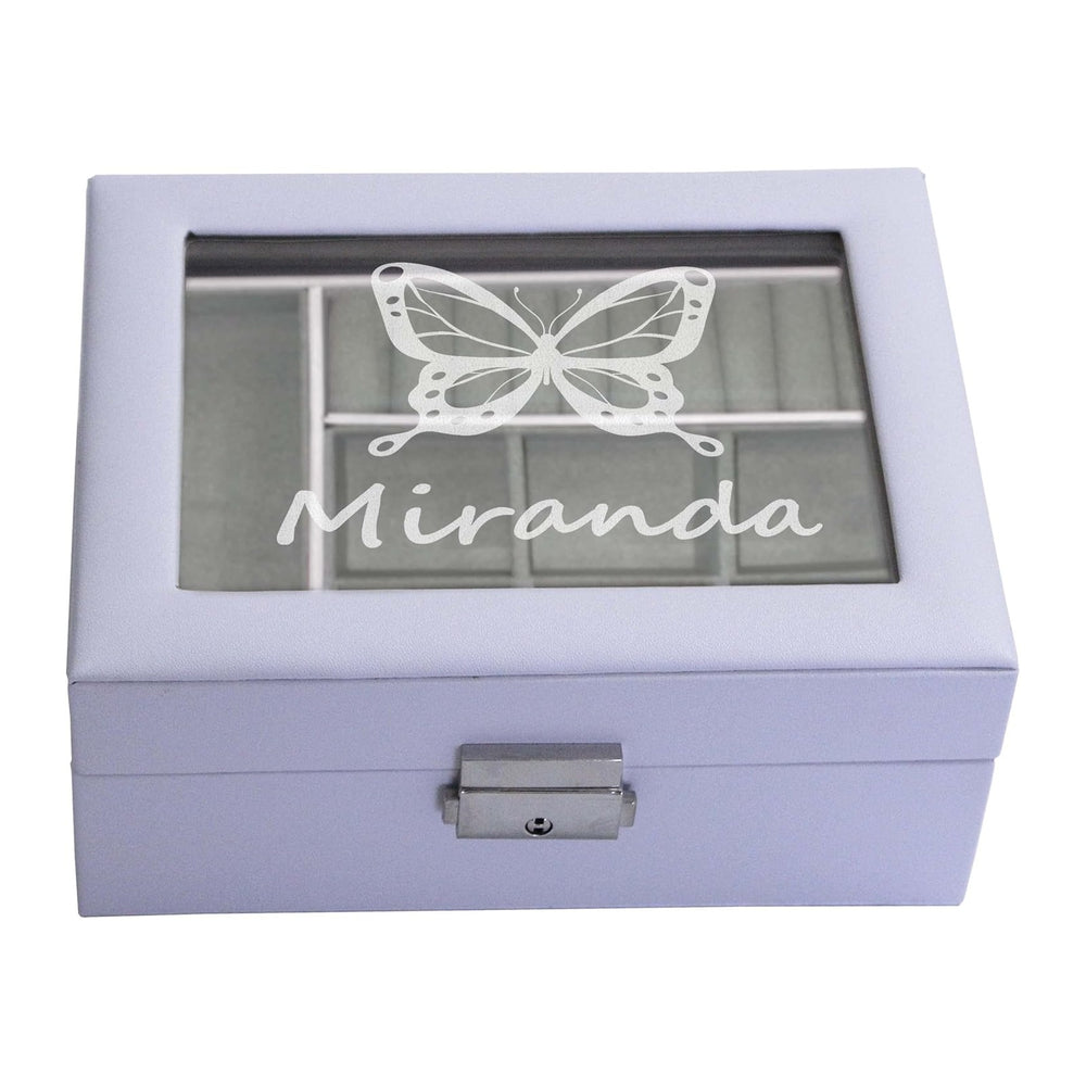 My Personal Memories Personalized Jewelry Box for Girls - Custom Engraved wit...
