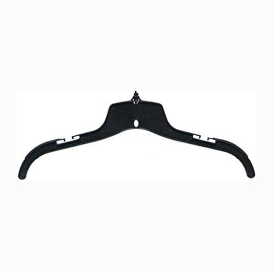NAHANCO 25500BHMG Plastic Shirt/Dress Hanger with Black Swivel Hook and Molde...