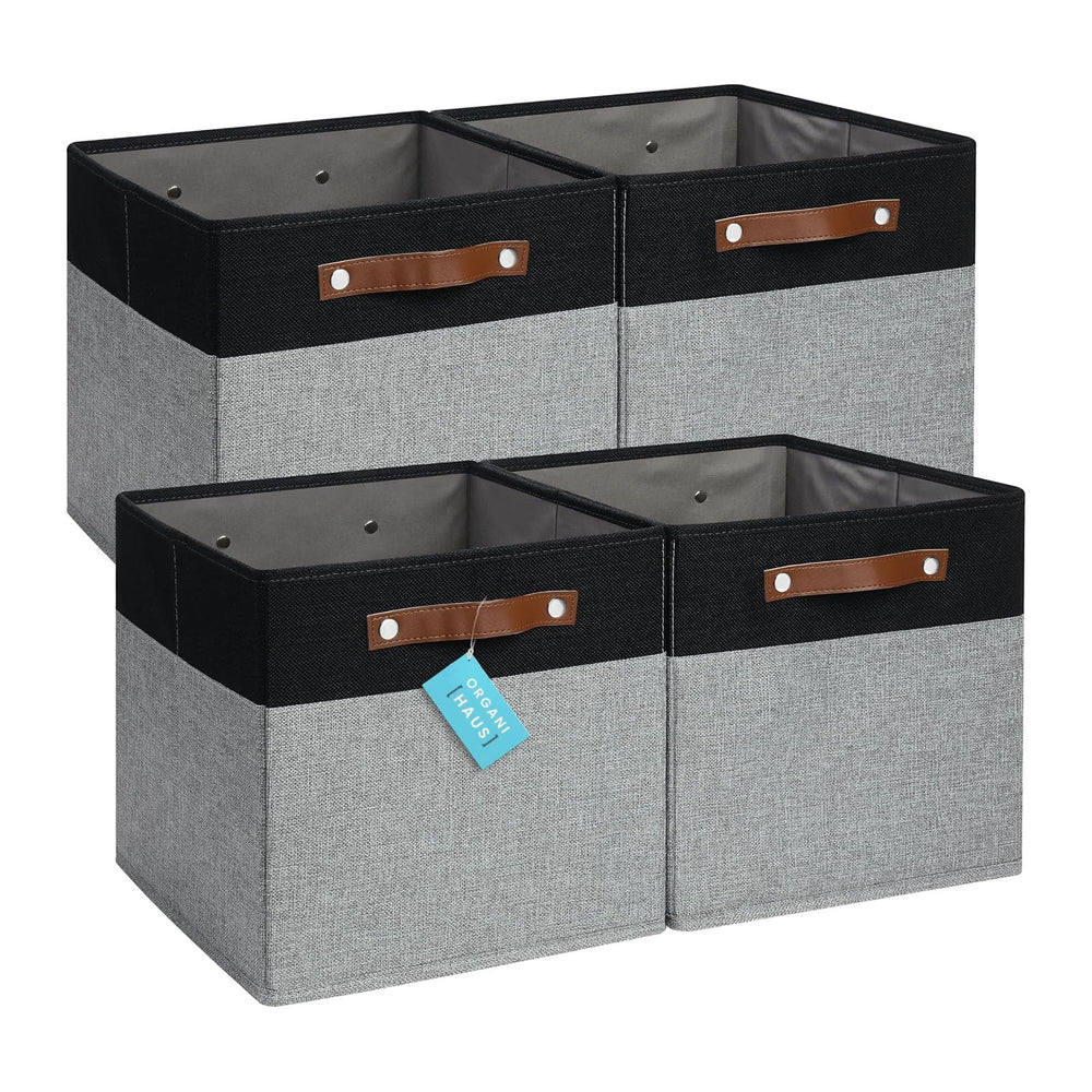 OrganiHaus 12x12 Fabric Storage Bins