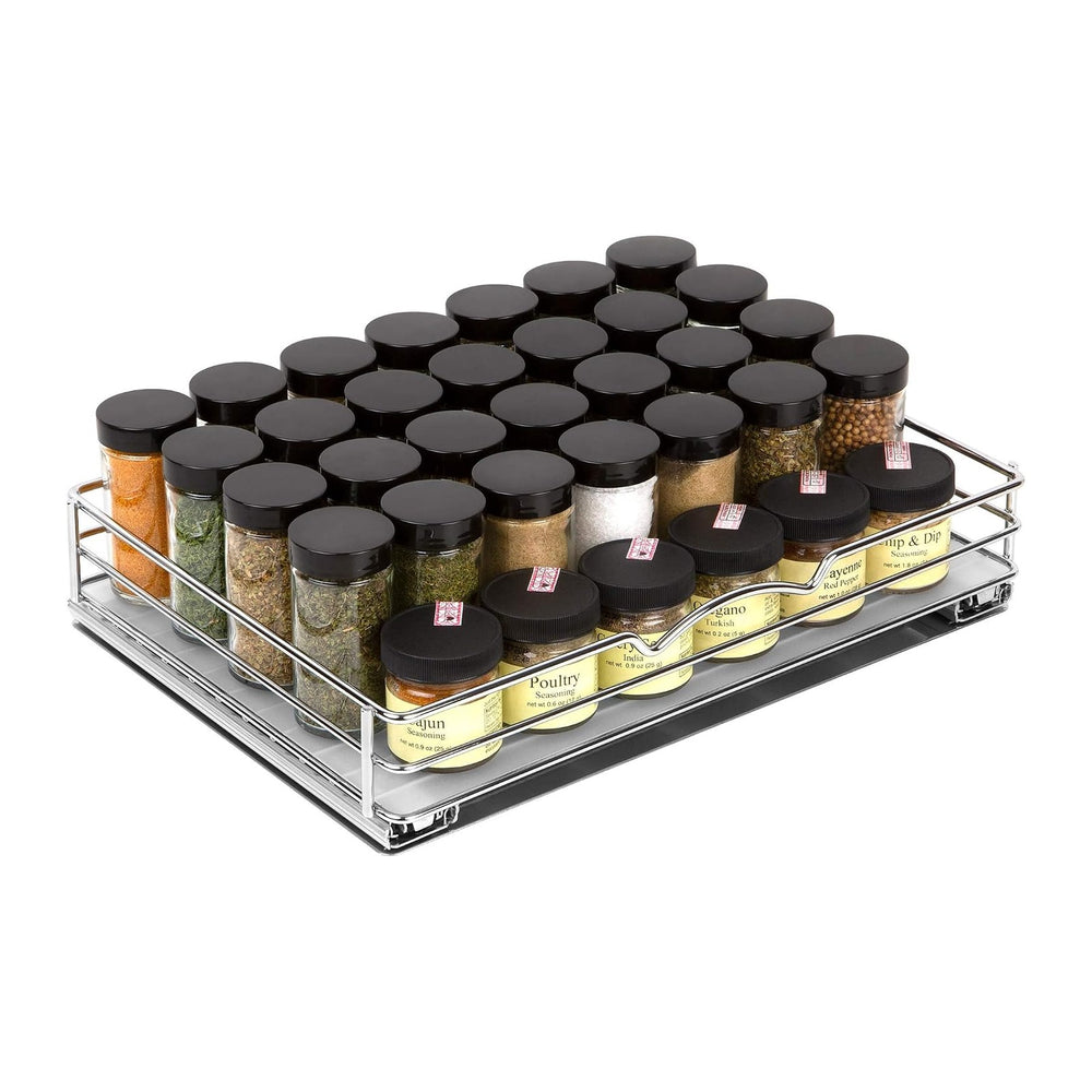 Pull Out Cabinet Organizer for Spices, Cans