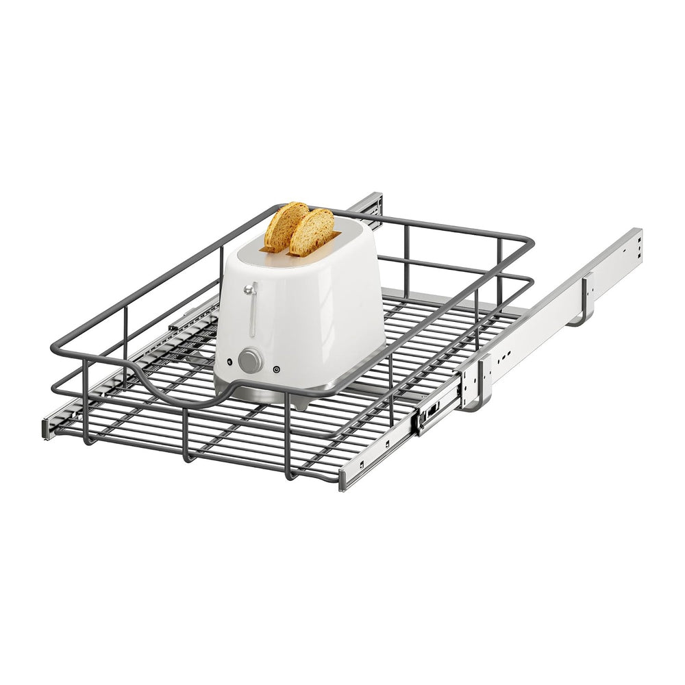 Pull Out Shelves - 14" W x 22" D Soft Close Pull Out Cabinet Organi...