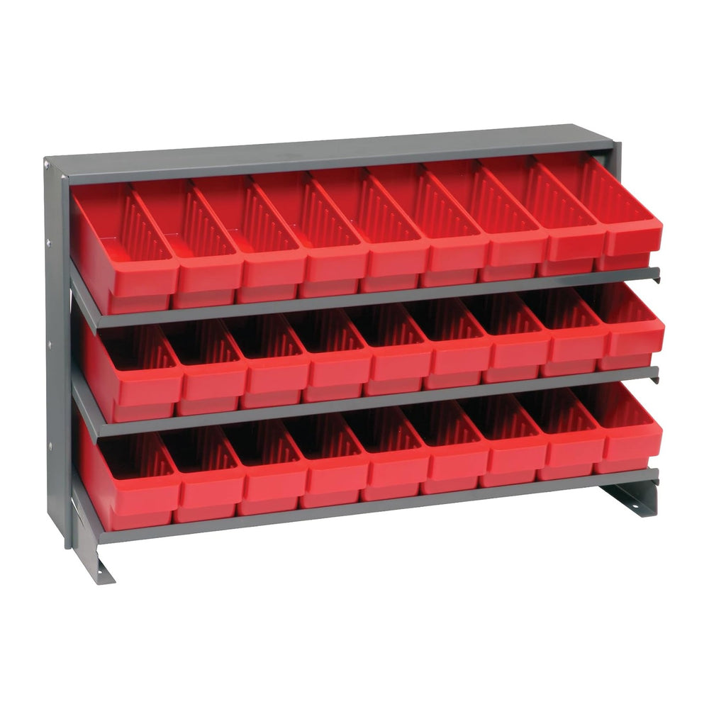 Quantum Storage Systems QPRHA-501RD Solid Single Sided 3 Shelves 27 Super Tuf...
