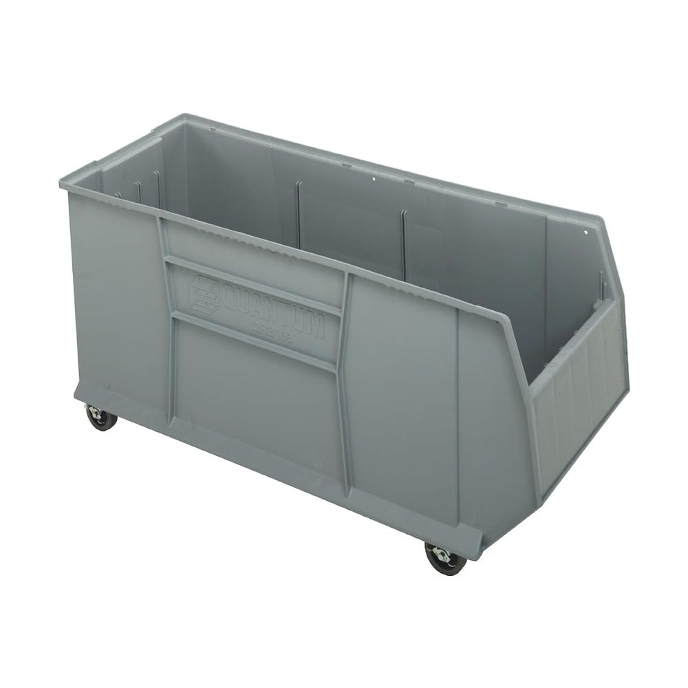 Quantum Storage Systems QRB176MOBGY Rack Bins Heavy Duty Part Organizer Gray ...