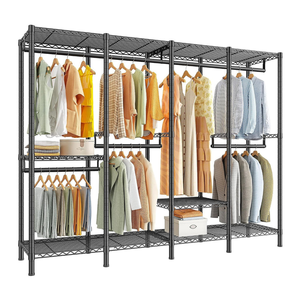 Raybee Heavy Duty Clothes Rack for Hanging Clothes, Clothing Rack