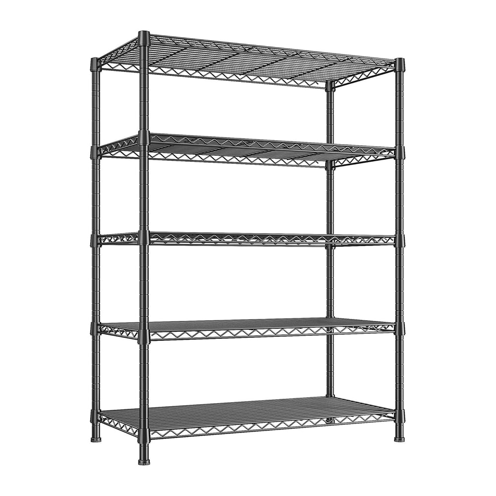 REIBII Metal Shelving, 1500LBS Heavy Duty&71" H Space Saving, for Ki...