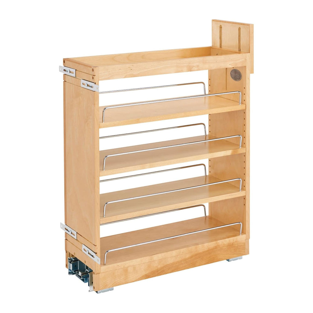 Rev-A-Shelf 8" Pullout Shelf Organizer for Kitchen and Bathroom Base Cab...