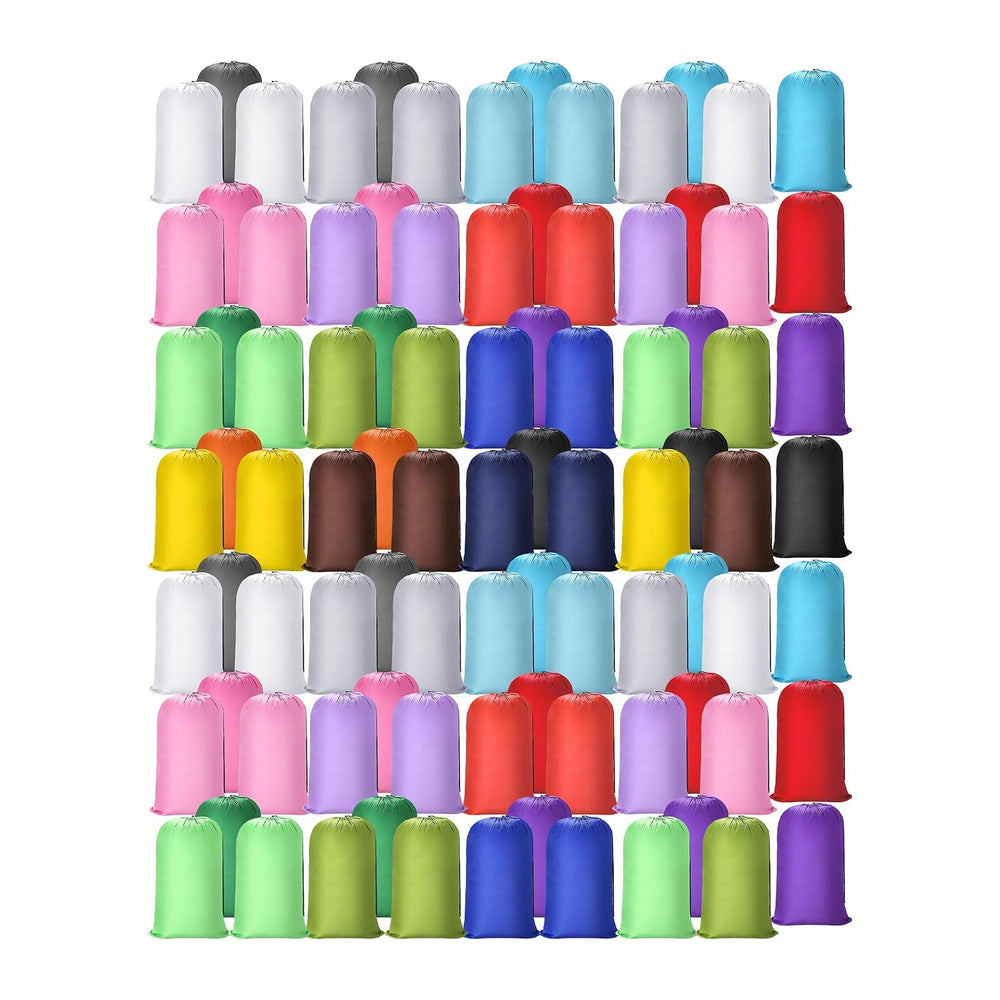 Sanwuta 80 Pcs Large Laundry Bags Bulk,Multicolor