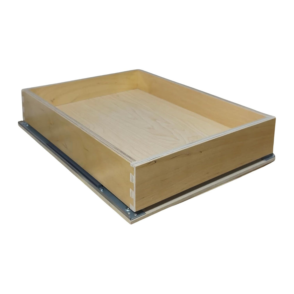 SlidingSusan Pull Out Drawer for Cabinets 14" W x 18" D 9 Ply Balti...