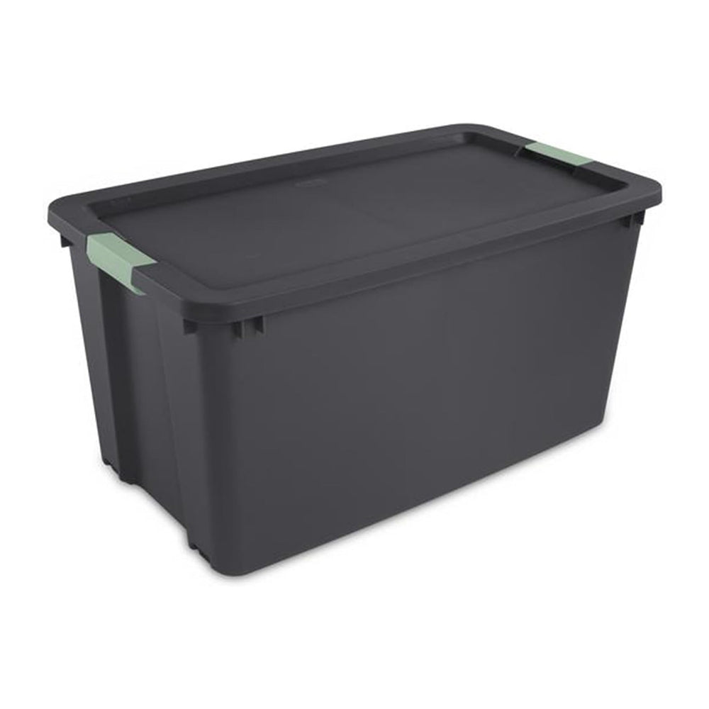 Sterilite 8-Pack Latch Tote, Stackable Plastic Storage Bin Containers, 45 Gal...