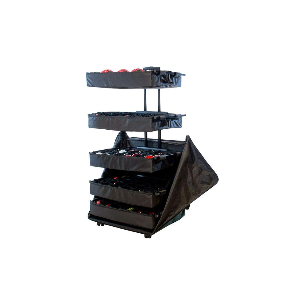 [TreeKeeper Telescoping Christmas Ornament Storage Box with Dividers] - Adjus...