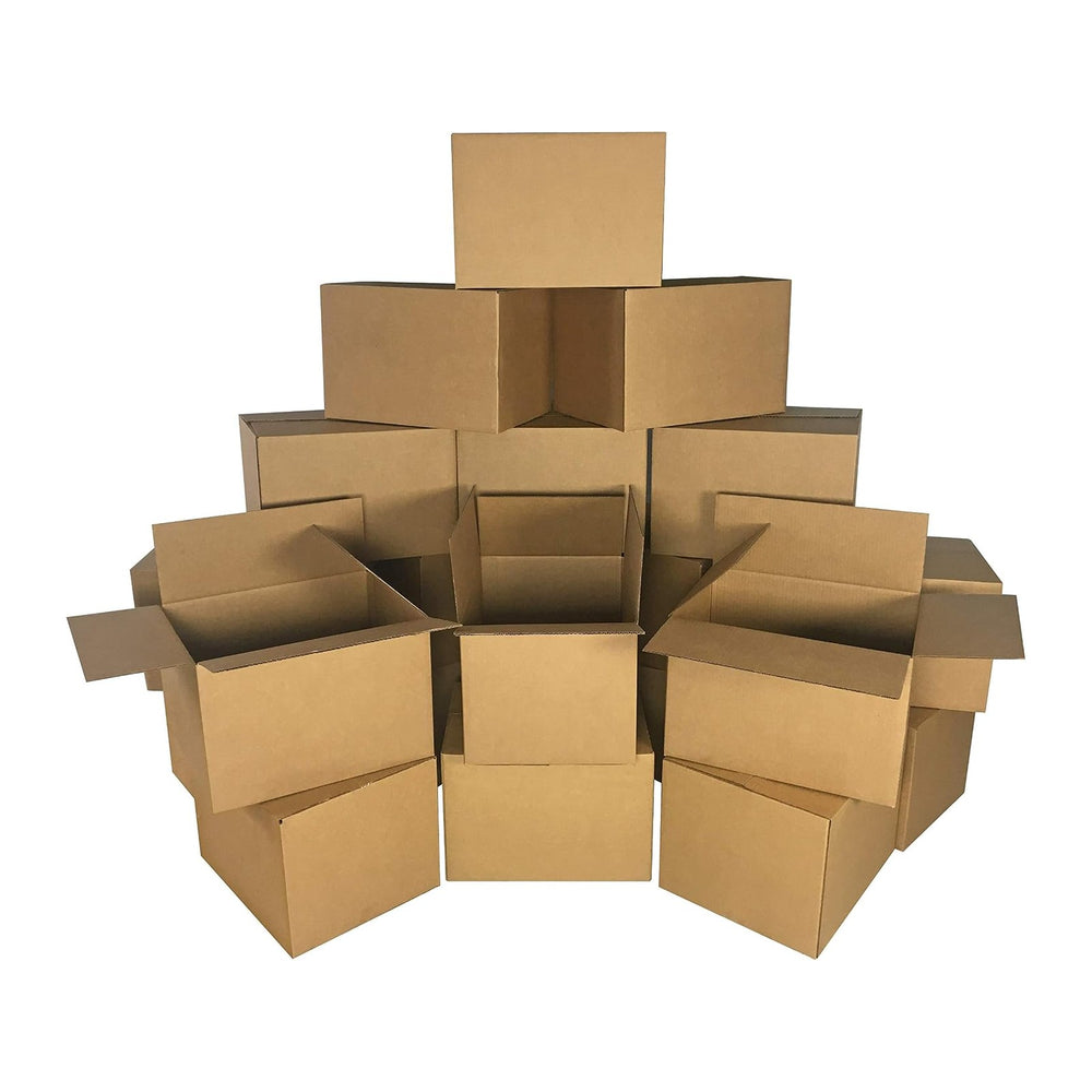 uBoxes Moving Boxes Bundle of 18"x14"x12" (Medium Boxes - Pack...