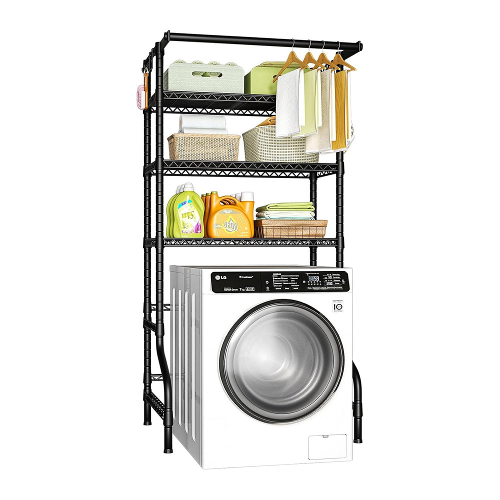 Ulif U11 Over Washer and Dryer Shelves, 3 Tiers Laundry Room Storage and Orga...