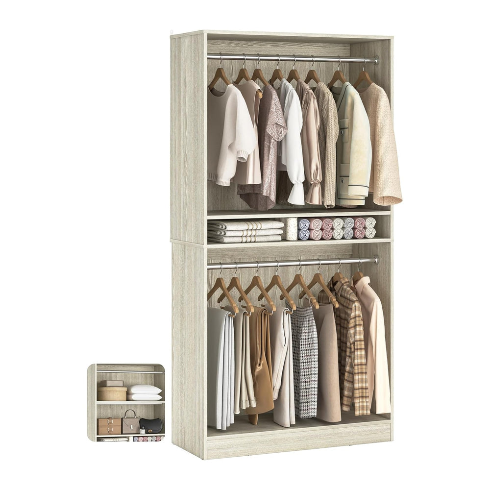 Unikito 3FT Freestanding Closet System