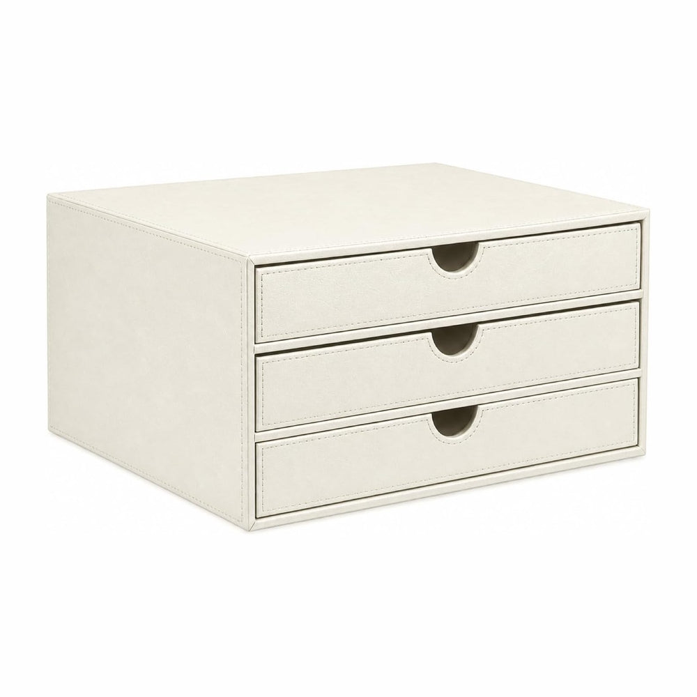 UnionBasic Document Organizer, 3-Drawer File Cabinet Document Storage Box, Of...