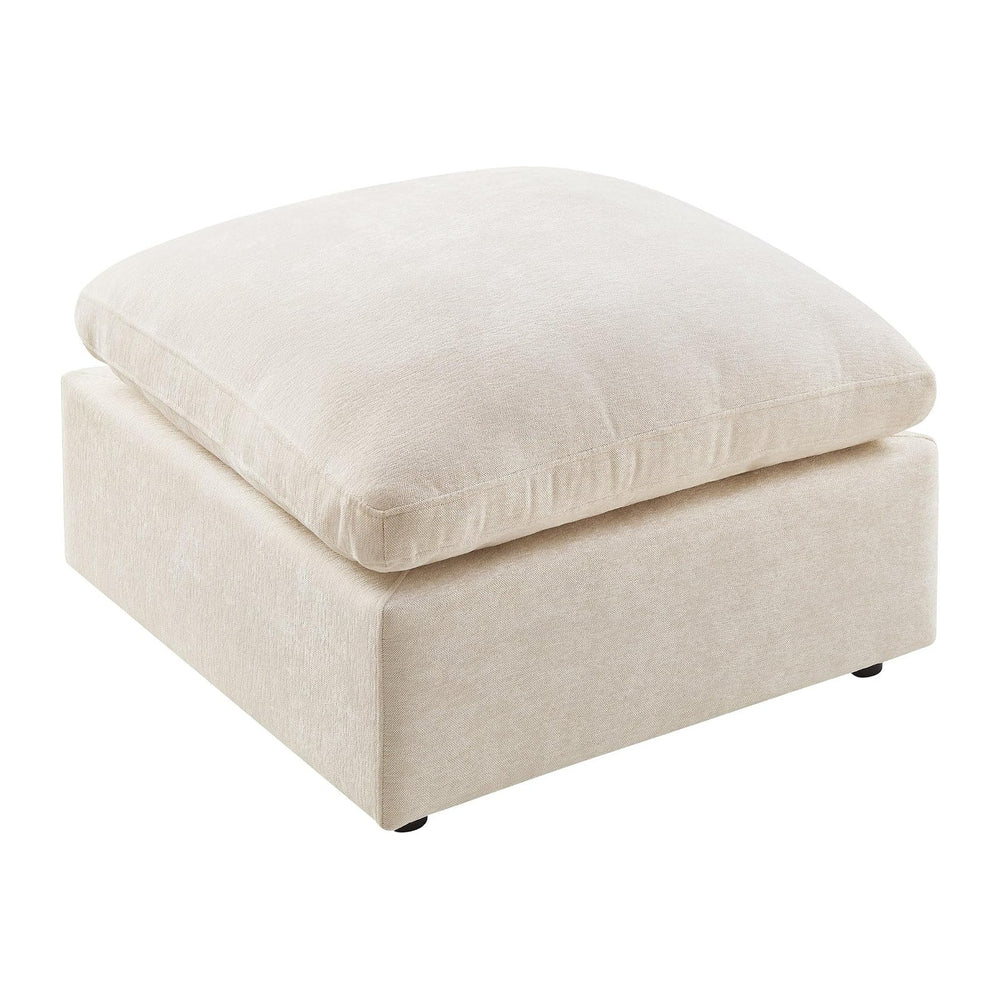VANOMi Upholstered Square Modular Ottoman for Modular Sectional Sofa, Ottoman...