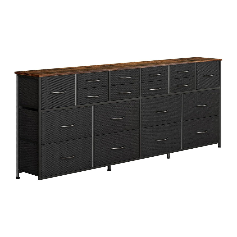 VASICAR 74.8" W Dresser for Bedroom, Long TV Stand for 65, 75, 80 inch TV