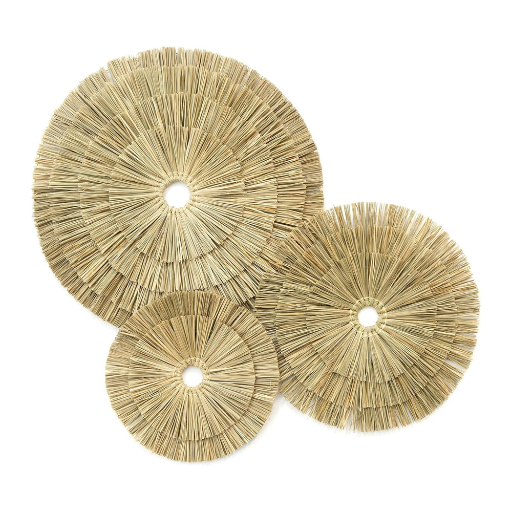 VATIMA Boho Wall Décor – Simple Oversized Wall Basket Décor for Home and Offi...