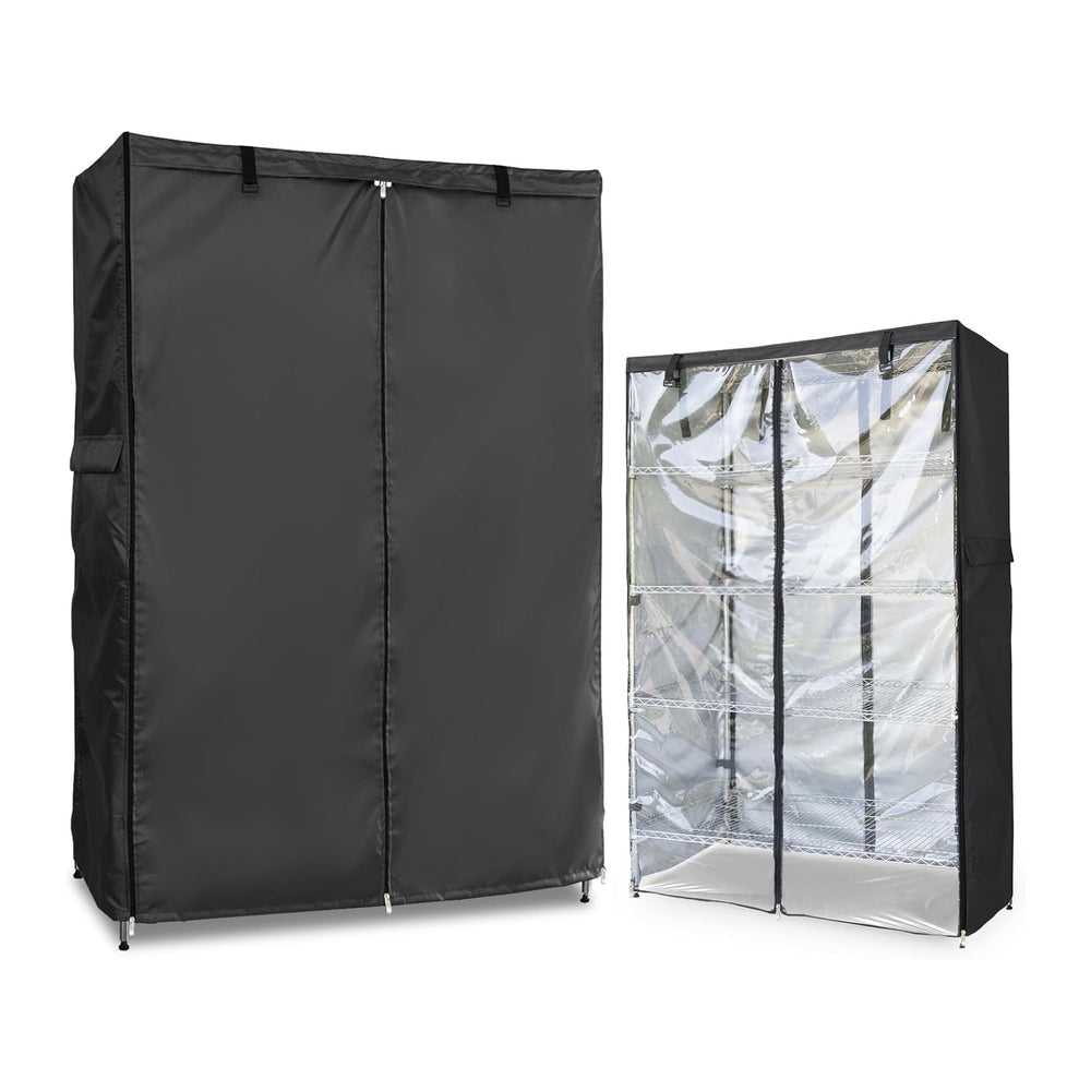 Waterproof Shelf Cover,Outdoor 600D Heavy Duty Dustproof Storage Shelves Cove...