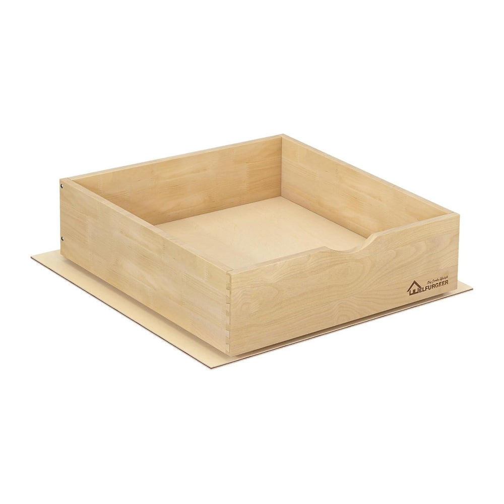 WelFurGeer Soft Close Pull Out Drawer for Kitchen Cabinets, 20" W x 21&q...