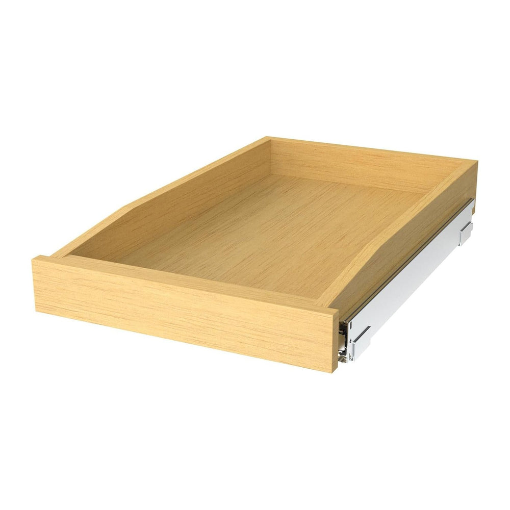 Wooden Pull out Cabinet Organizer 23" W x 21" D x 3.35" H, Hea...