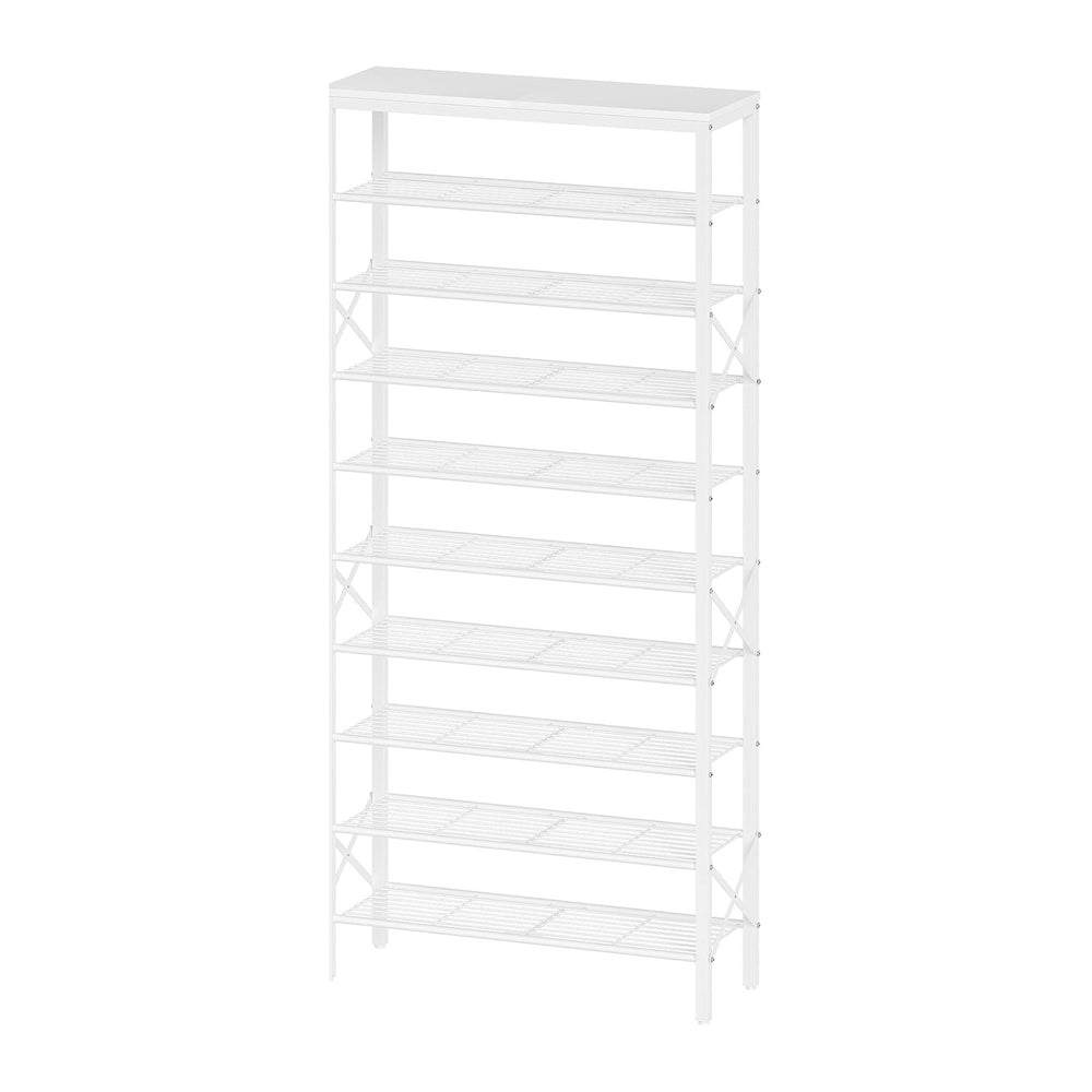 YATINEY 10 Tier Shoe Rack, Large Capacity Shoe Storage Organizer Holds 40 Pai...